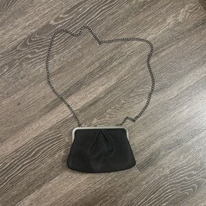 Elegant Black Chain Clutch